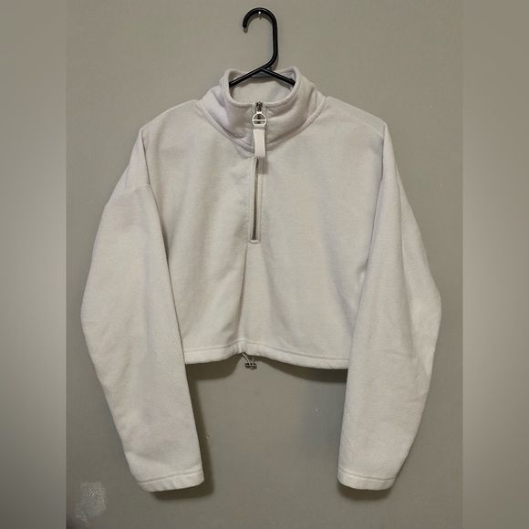 White quarter zip - Picture 1 of 3